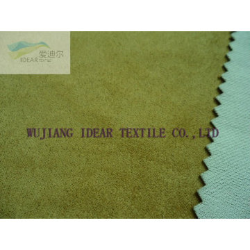 Suede Bonded With Knitted Fabric for Upholstery